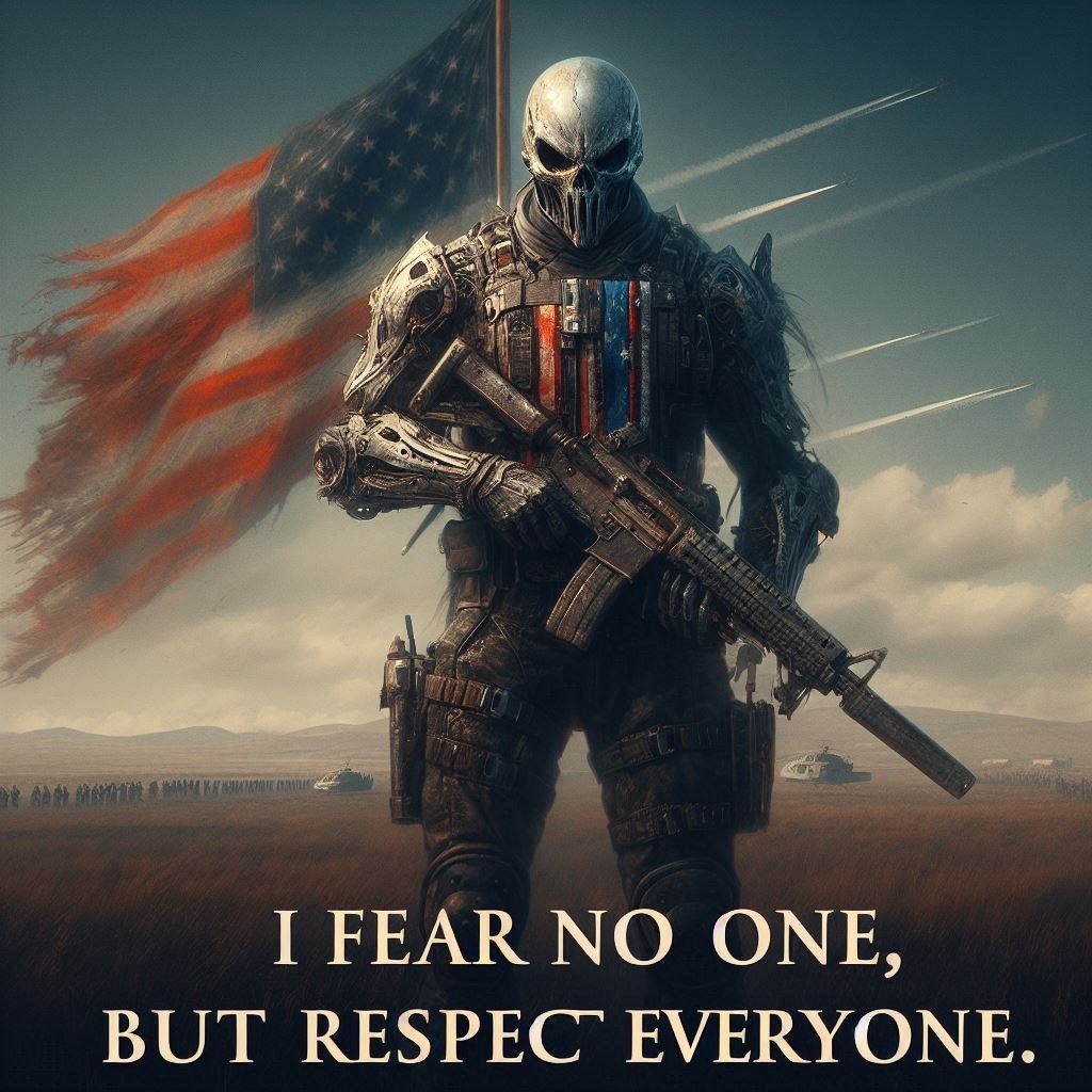 i fear no one, but respect everyone. - tymoff