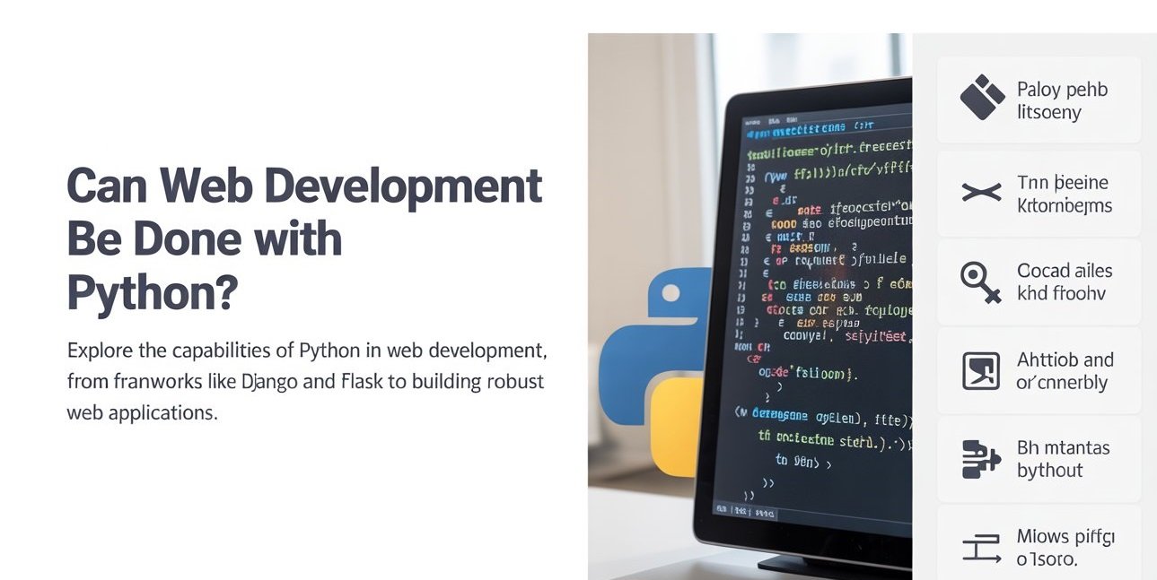 Can Web Development Be Done With Python