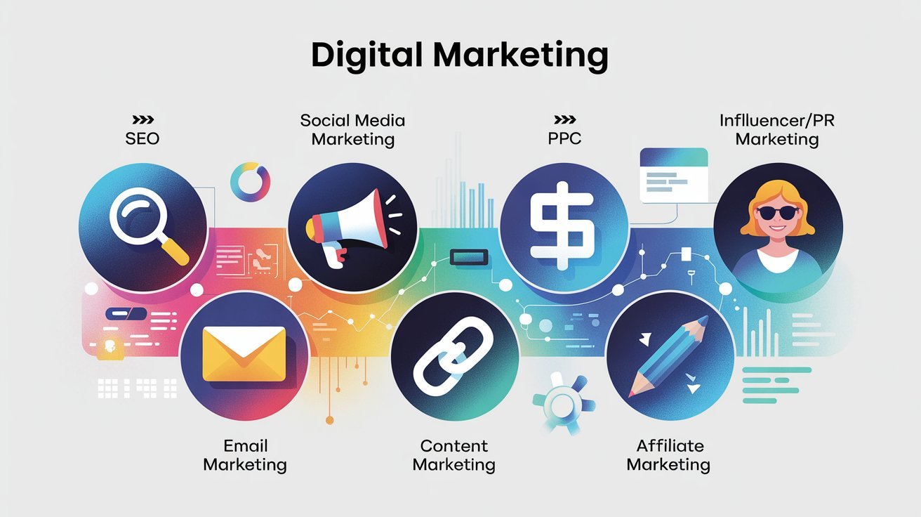 What Are The 7 Types of Digital Marketing