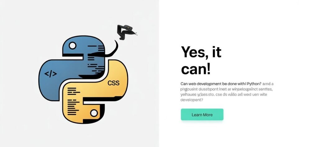 how to develop website using python
