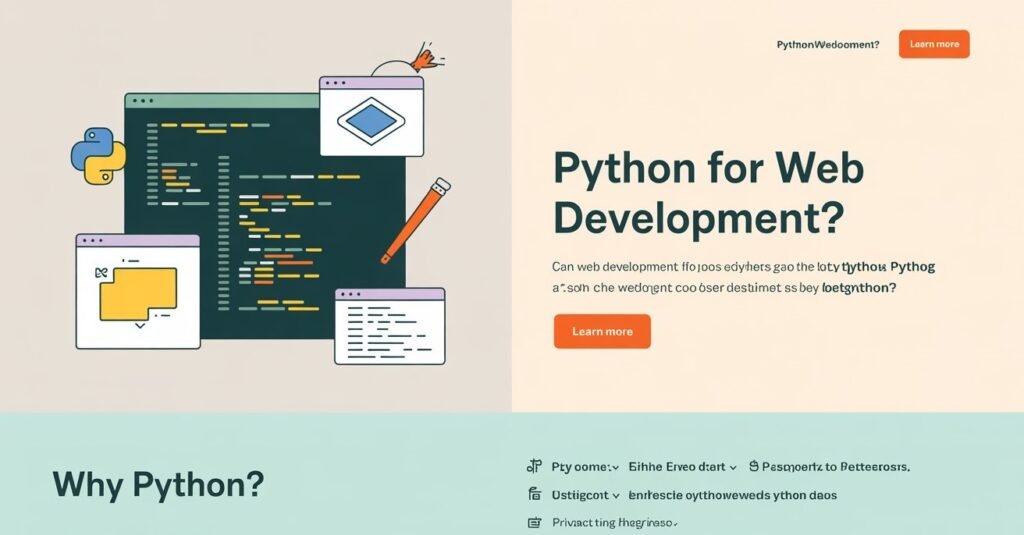 how web development using python