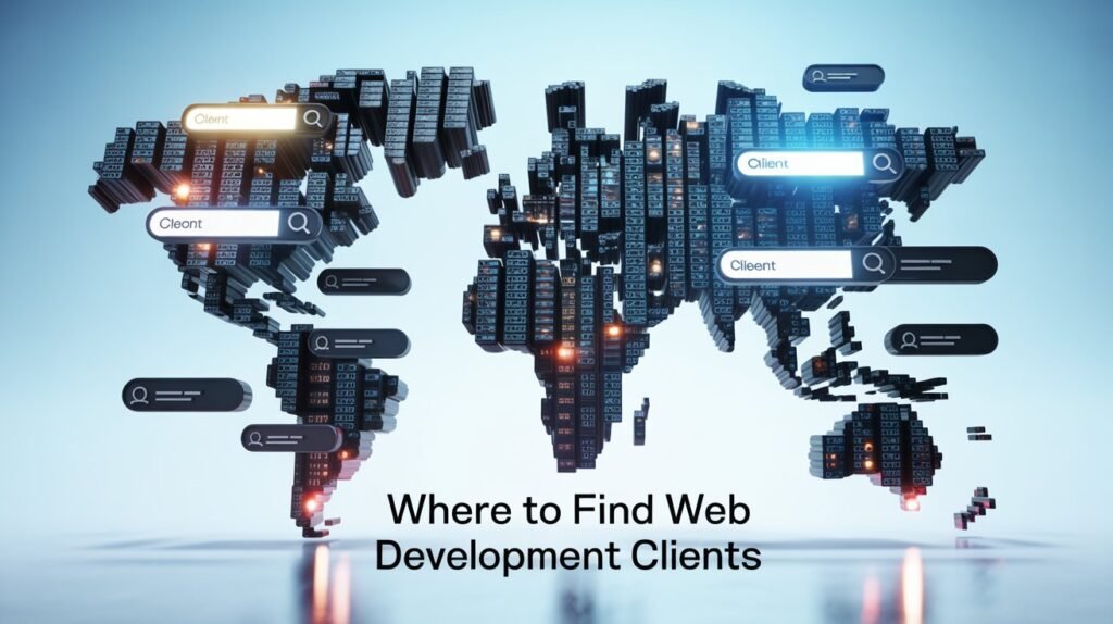 where can i find web design clients